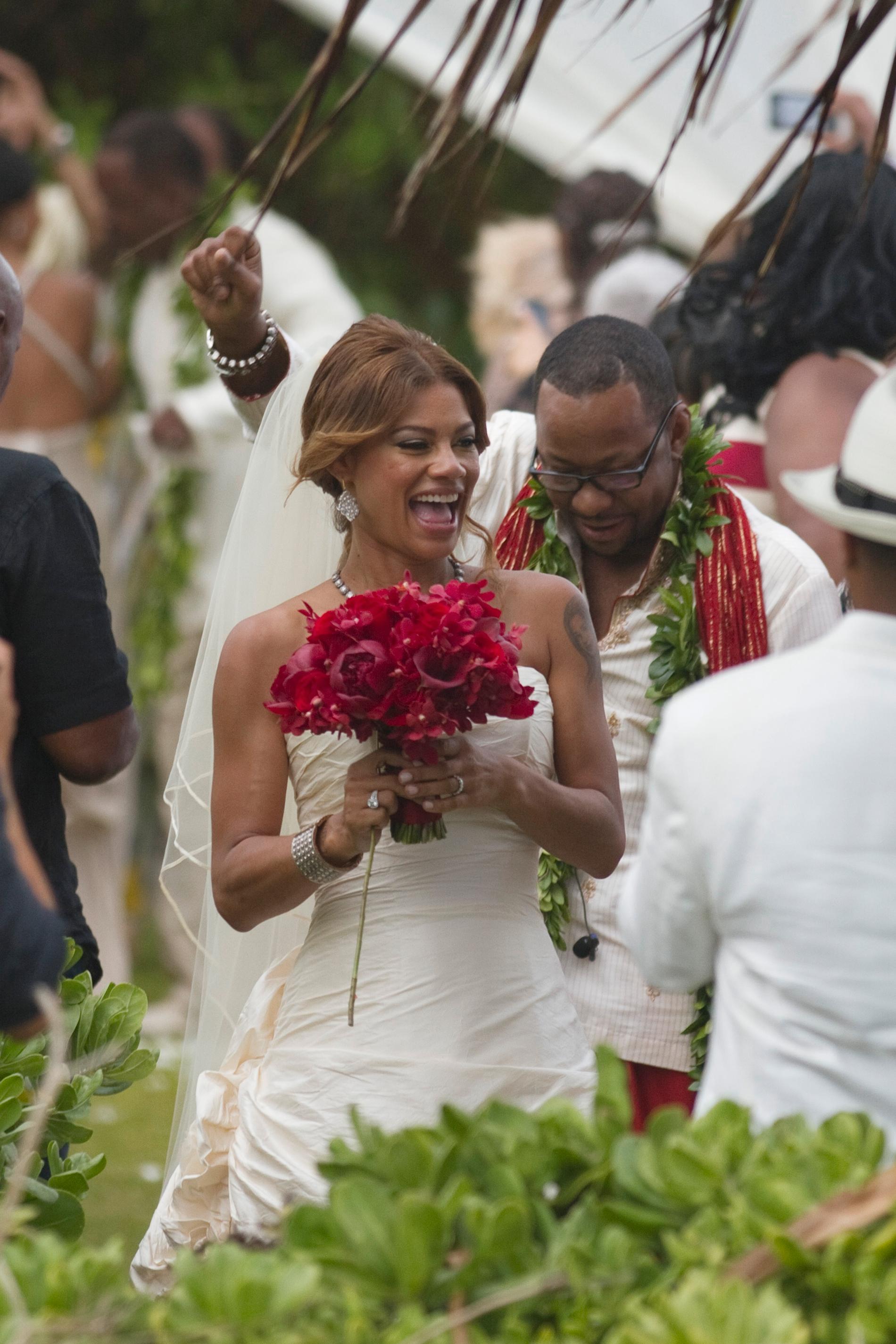 Bobby Brown och Alicia Etheredge gifte sig 2012 på Hawaii.