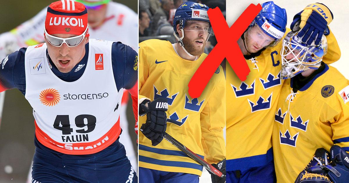 HÄMNAS FÖR LEGKOV? Tre Kronor skulle tappa KHL-spelare som Linus Omark, Staffan Kronwall och Jhonas Enroth.