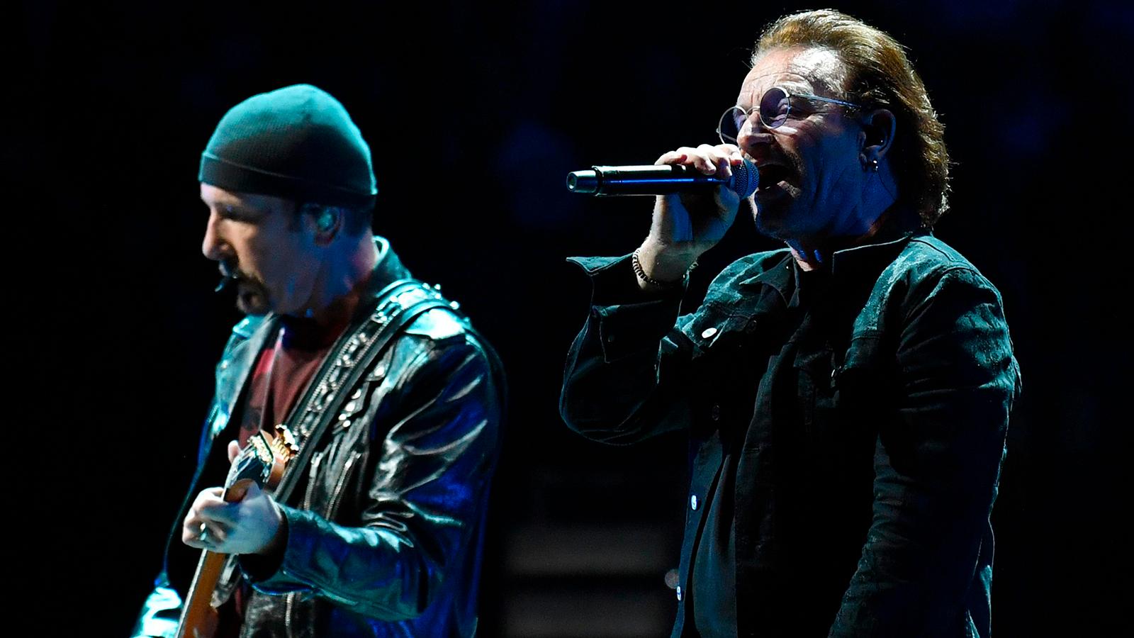 The Edge och Bono.