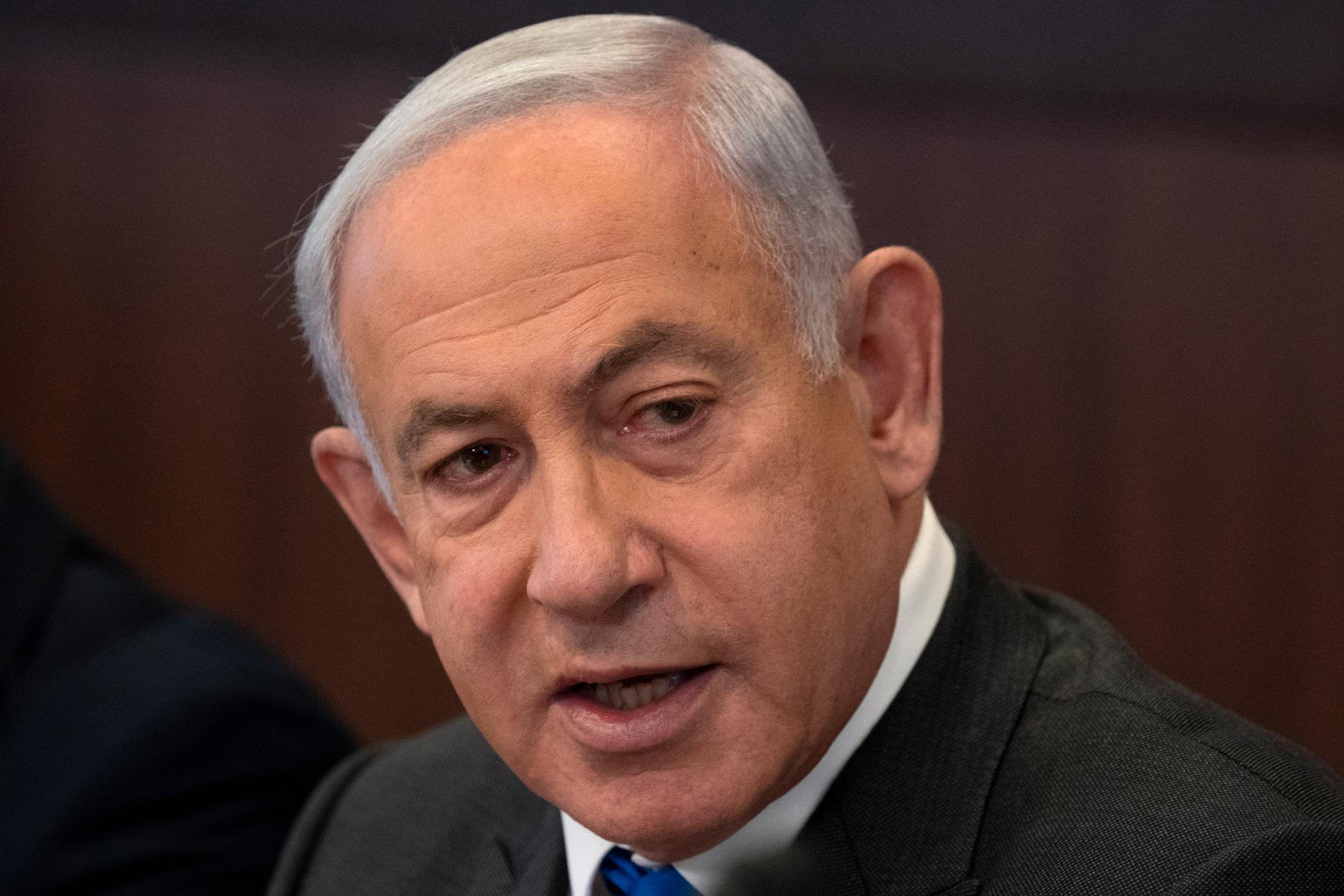 Premiärminister Netanyahu.