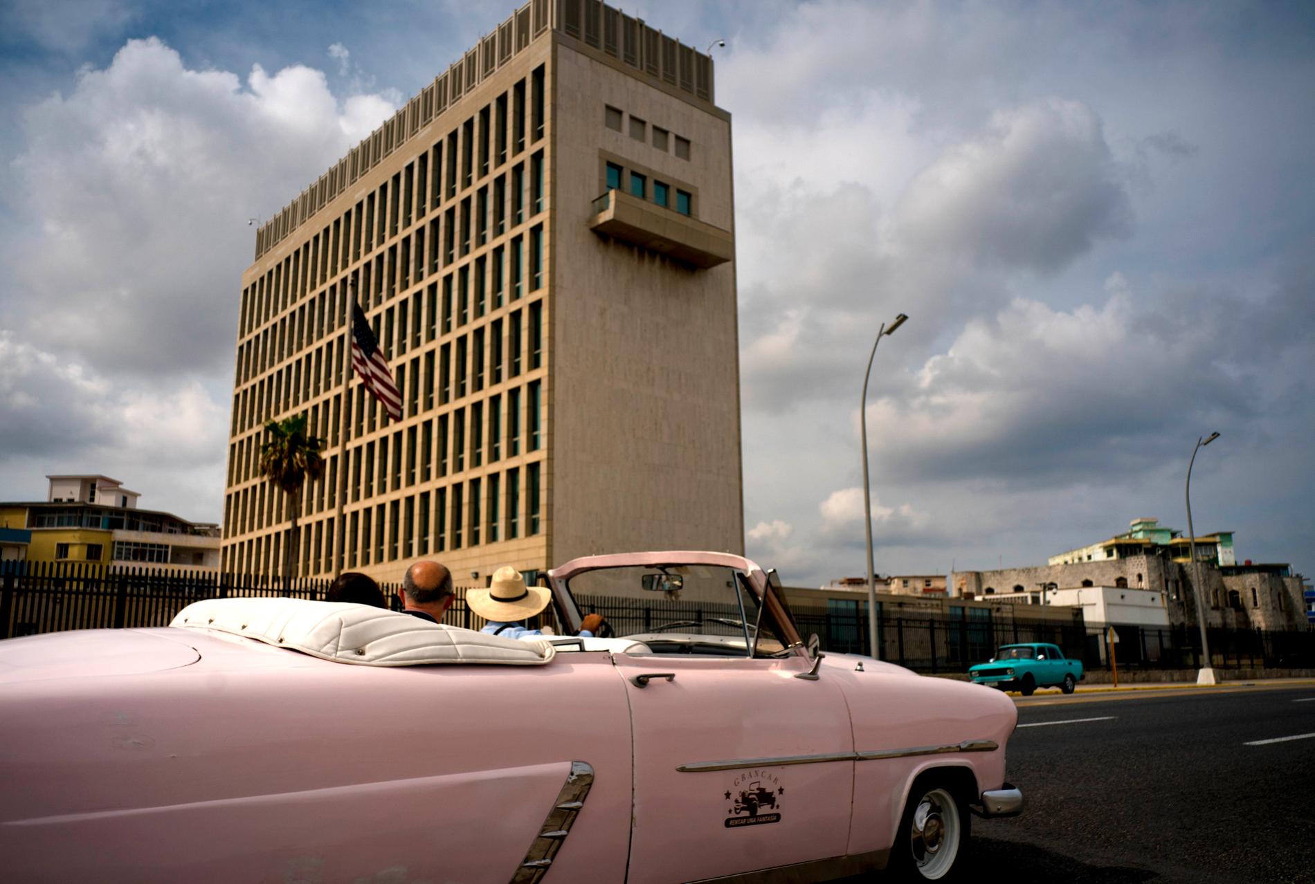 USA:s ambassad i Kubas huvudstad Havanna. Arkivbild.