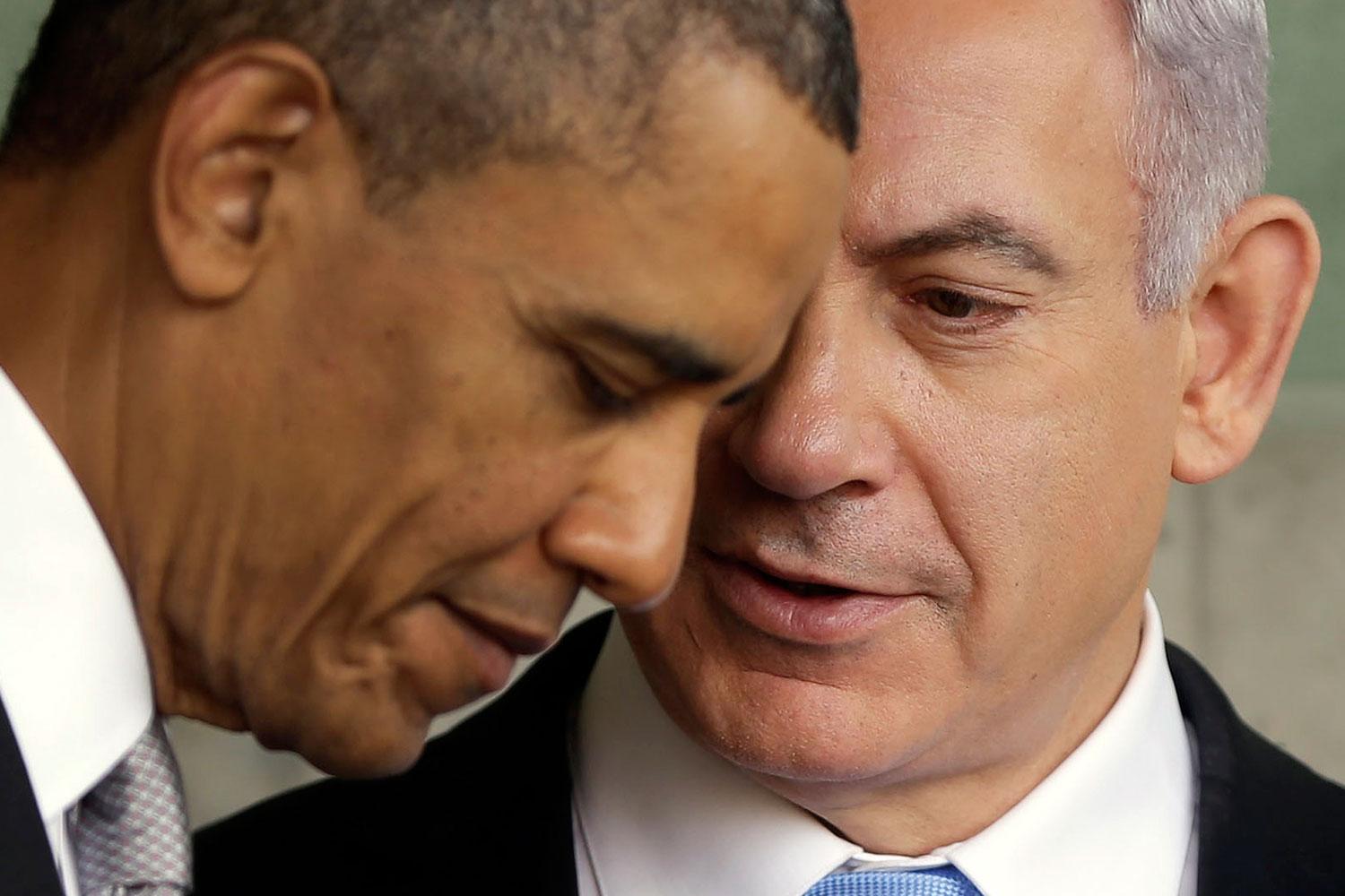 Obama och Netanyahu – numera är relationen betydligt mer kylslagen än vad bilden visar.