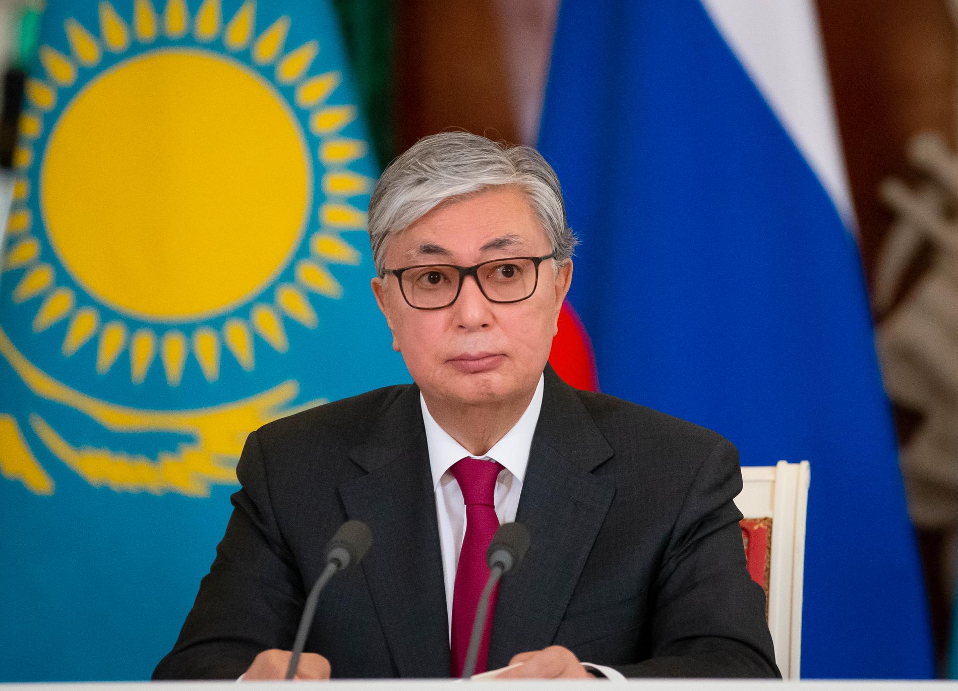 Kazakstans interimspresident Kasym-Zjomart Tokajev. Arkivbild.