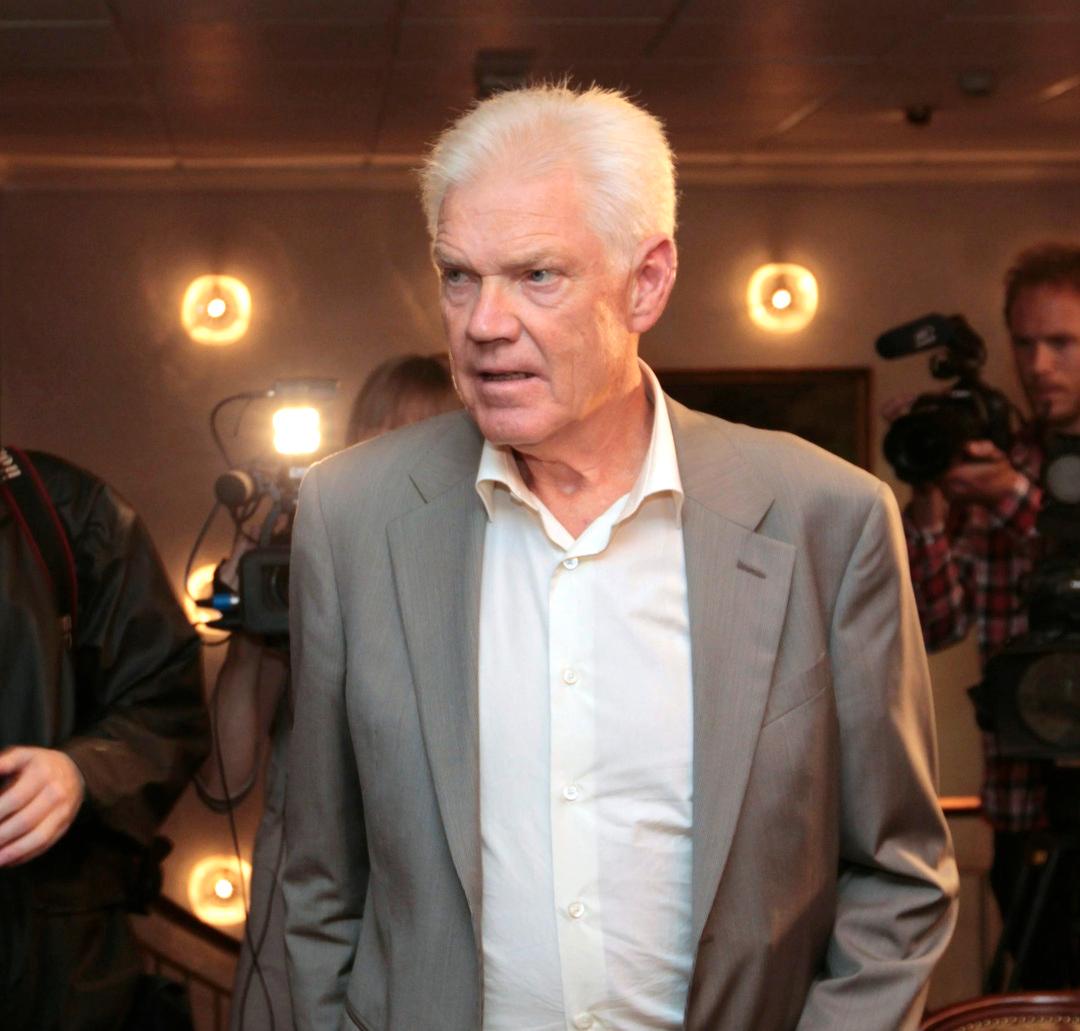 Dömde norske spionen Arne Treholt i Oslo 2010.
