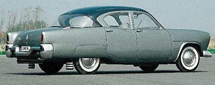 Vilken retrokänsla – en Volvo Philip från 1953.