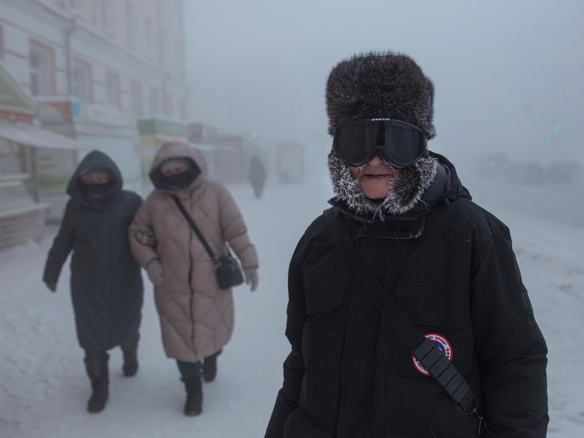 62 minus i Jakutsk: Klä dig som ett kålhuvud