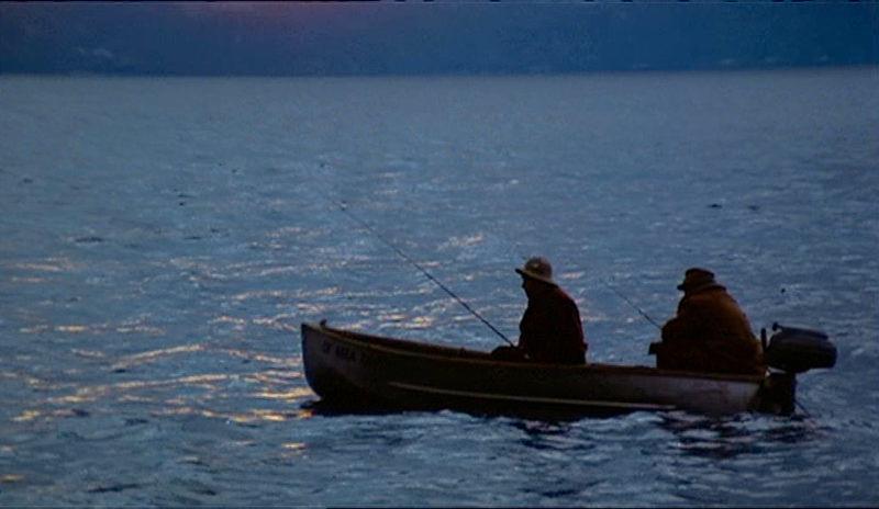 Fredo (John Cazale) mördades ute på sjön.