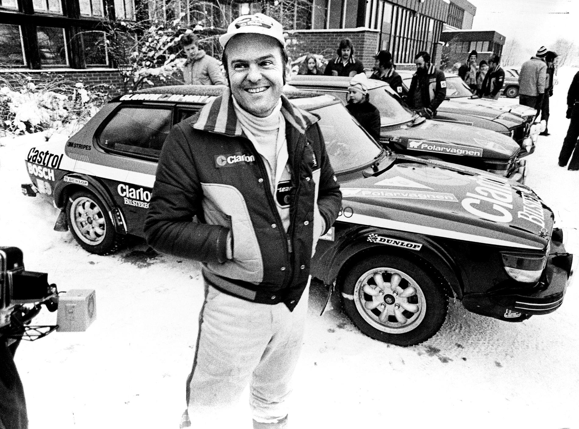 Stig Blomqvist körde för Saab tills fabriken lade ner  rallyverksamheten 1980.