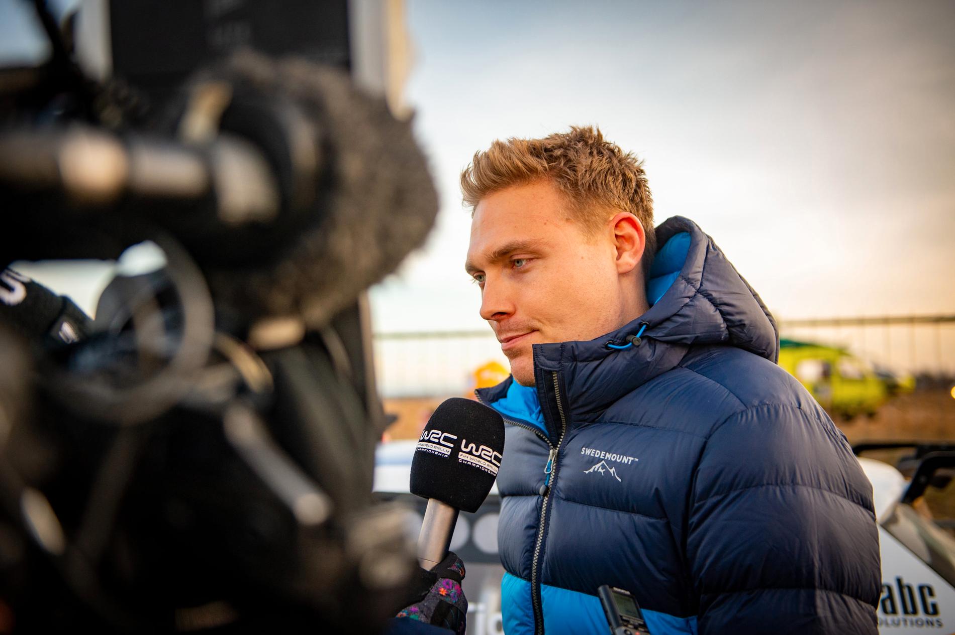 Pontus Tidemand får ny chans i VM i rally. Kör WRC2 i Mexiko