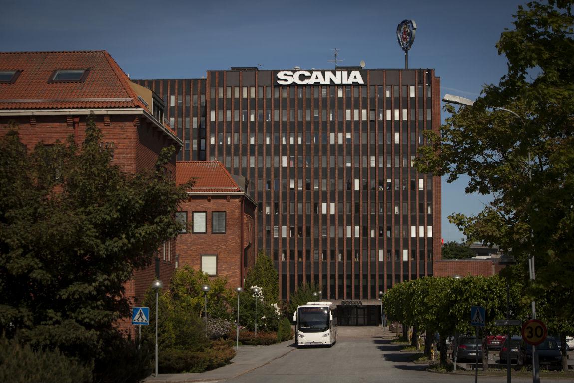 Scania i Södertälje.