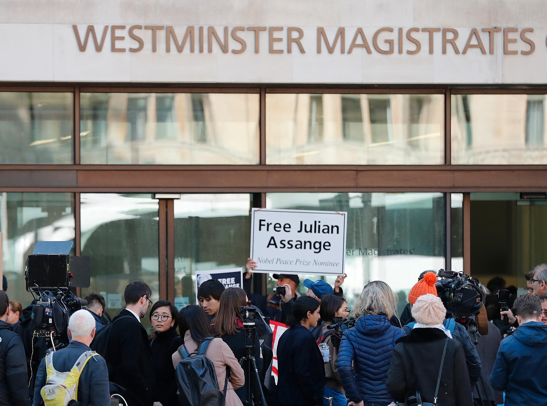 Den 36-årige svensken som sitter häktad i Ecuador är vän till Wikileaksgrundaren Julian Assange. Arkivbild.