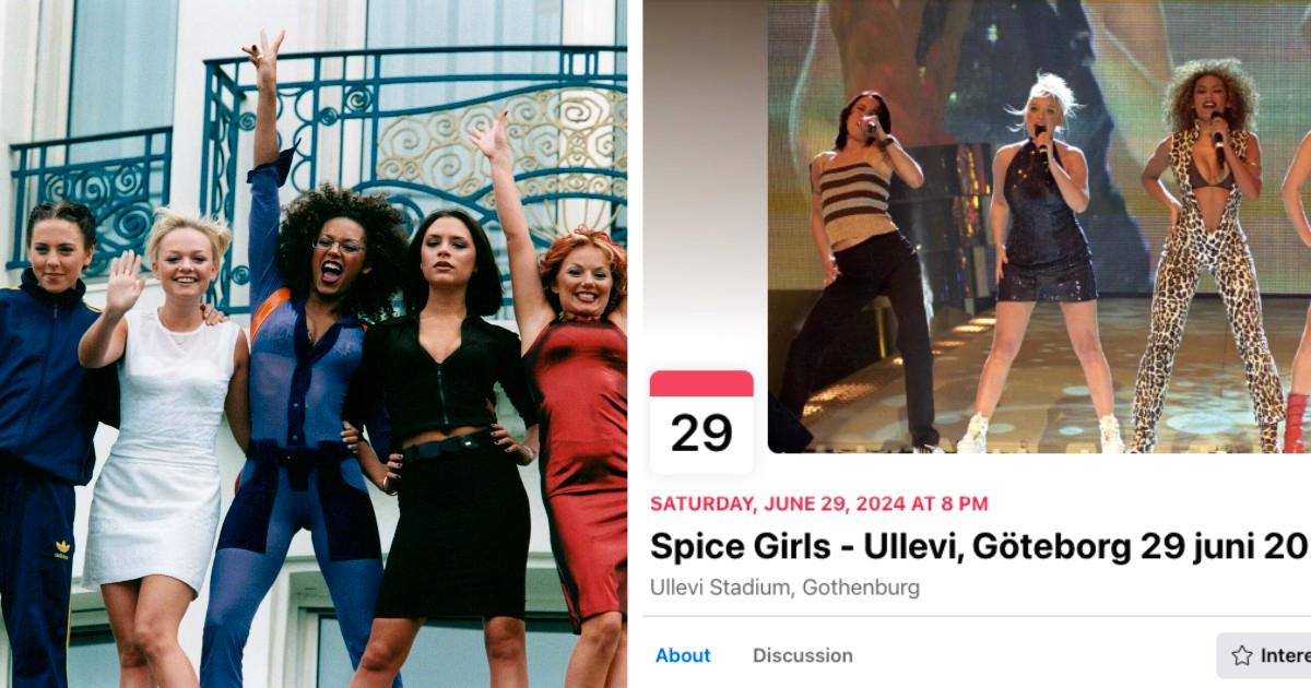 Les Spice Girls ne viendront pas à Ullevi le 29 juin 2024