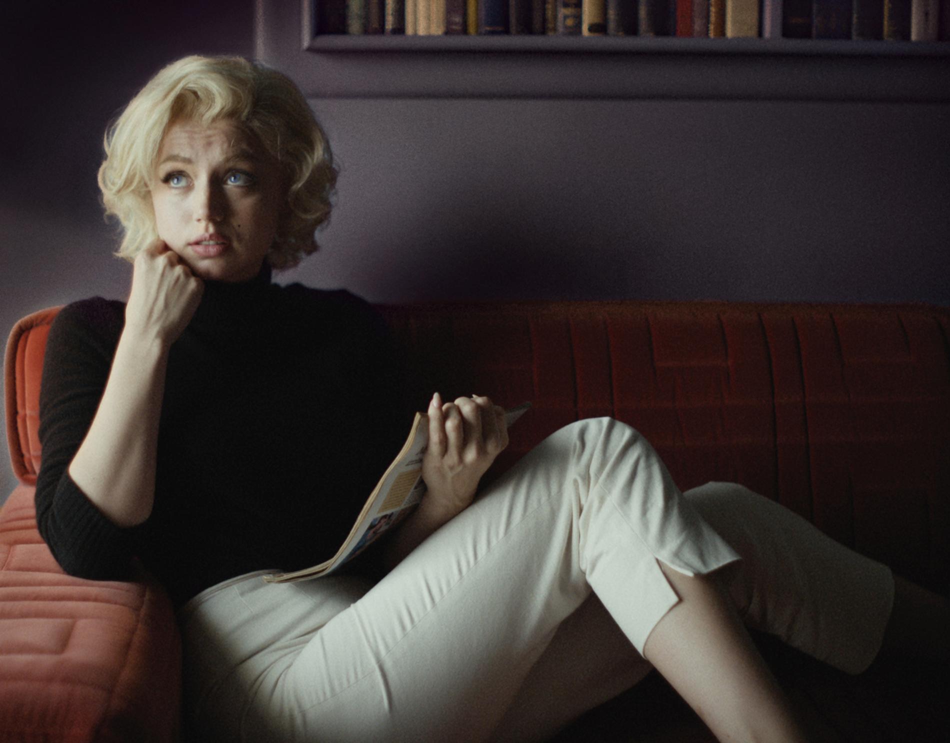 Ana de Armas spelar Marilyn Monroe i ”Blonde”. 