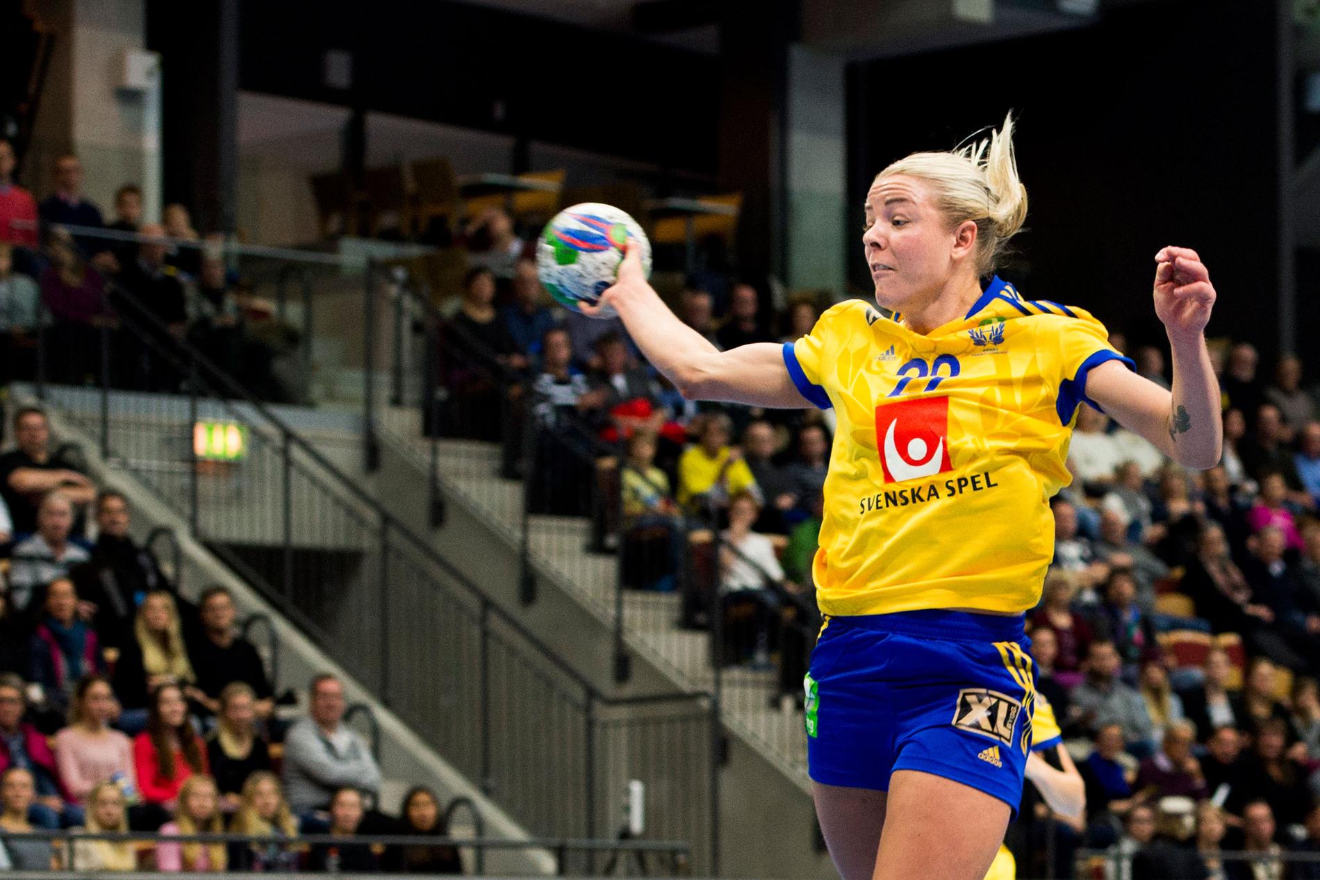 Jessica Helleberg Ålder: 27. Position: Vänstersexa. Klubb: Odense.