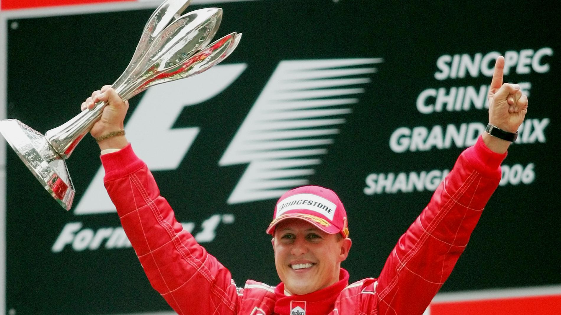 Michael Schumacher under sina glansdagar.