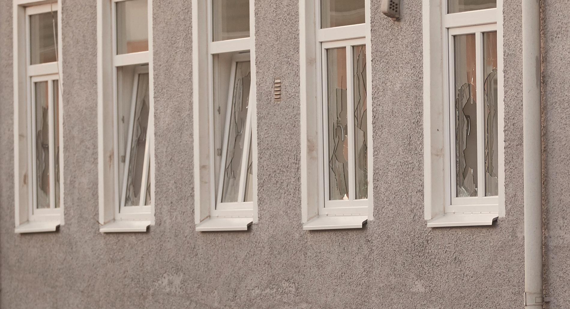 Flera personer blev knivskurna och fönster krossades på orten utanför Trelleborg tidigare i veckan. Arkivbild.