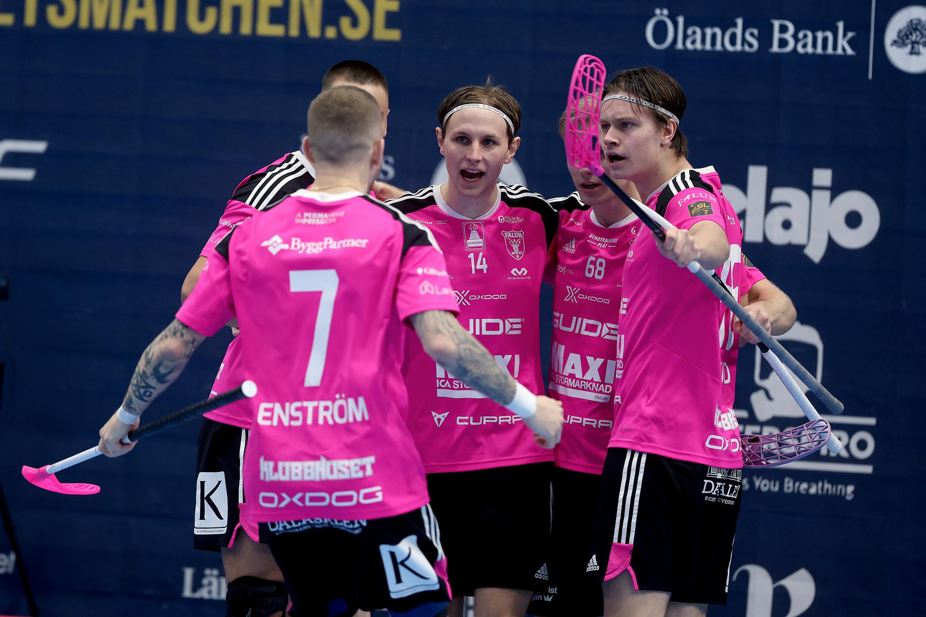 Falun-jubel under cupfinalen mot Kalmarsund. 