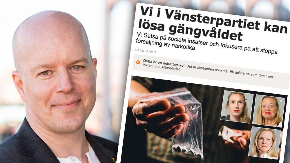 Att avkriminalisera bruket av droger minskar inte den illegala marknaden, utan kommer tvärtom skapa större anledning för gängen att vilja utöka sina områden, skriver Magnus Andersson, partiledare för Piratpartiet.
