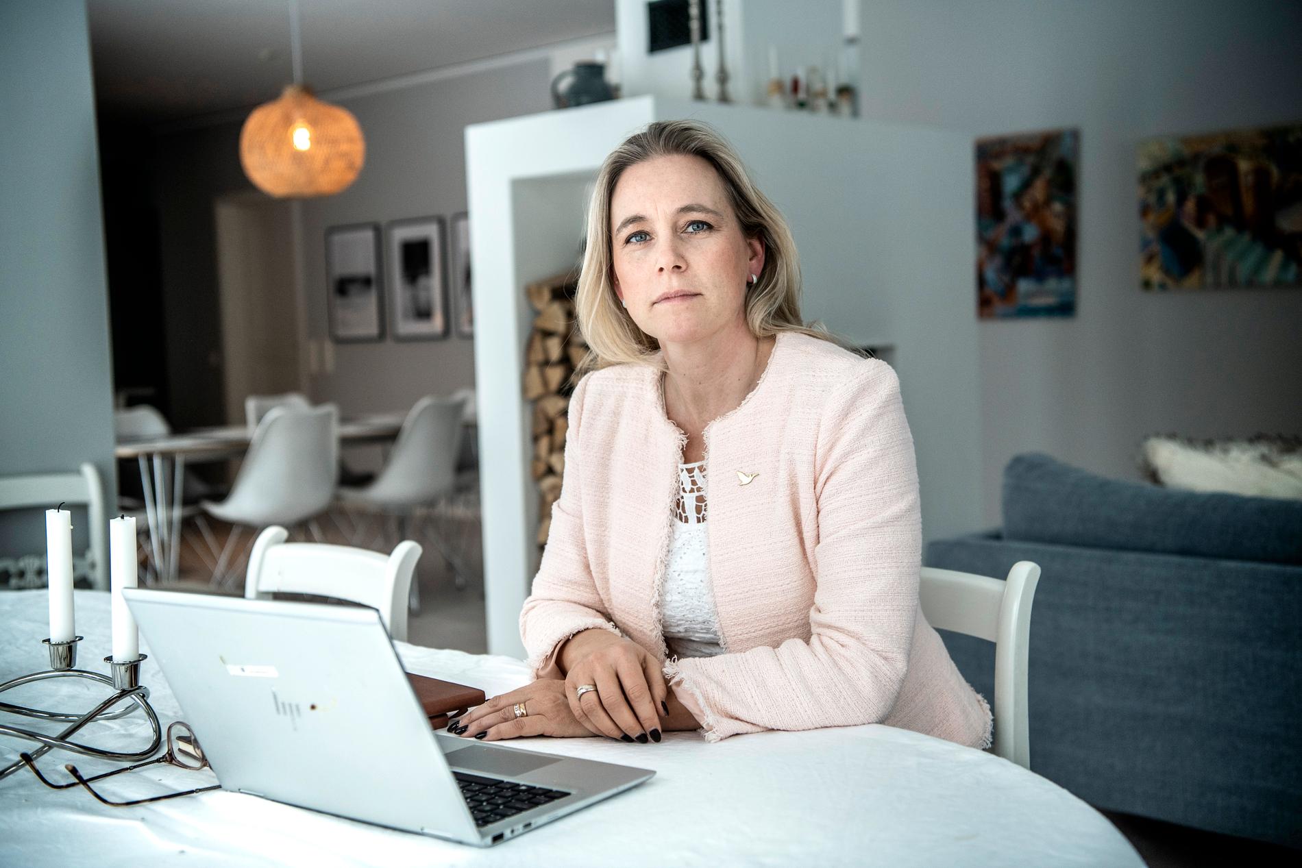 Catharina Åbjörnsson Lindgren, affärschef på Landshypotek Bank.