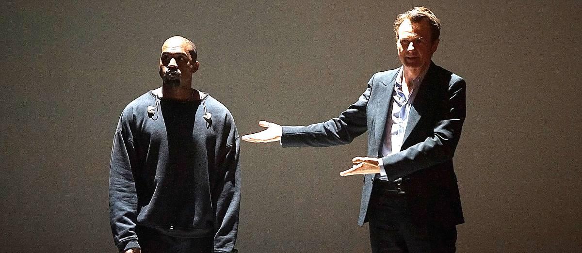 Kanye West uppträder i ”Skavlan” – men det går inte helt som på räls.