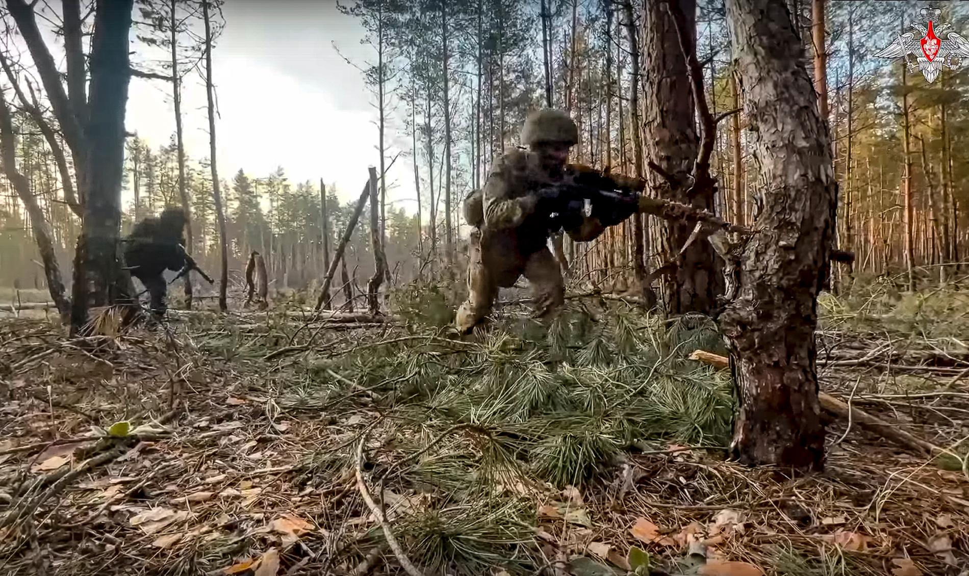 Ryska soldater i Ukraina.