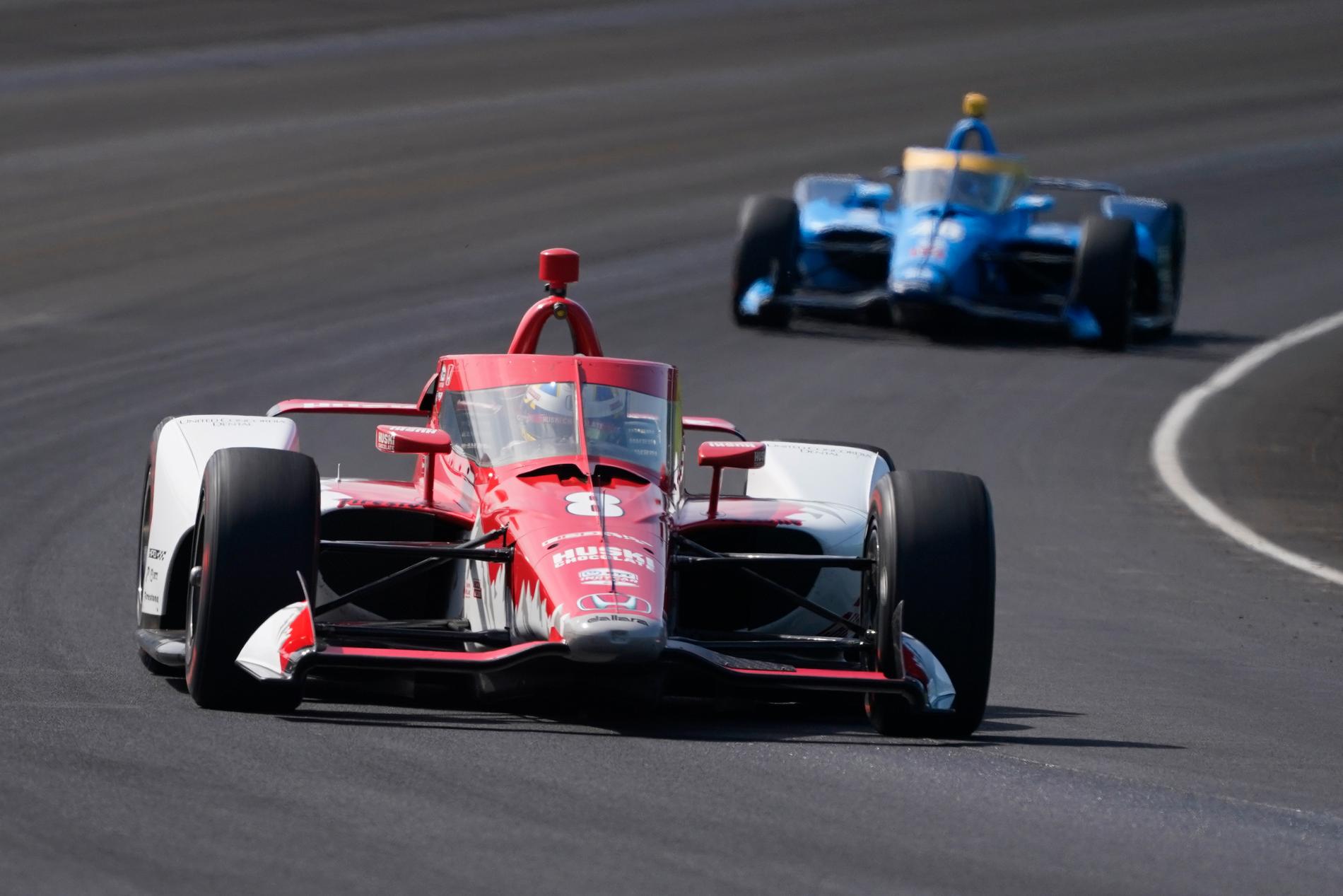 Marcus Ericsson hade inget med tätstriden att göra i Indycarseriens fjärde deltävling. Arkivbild.