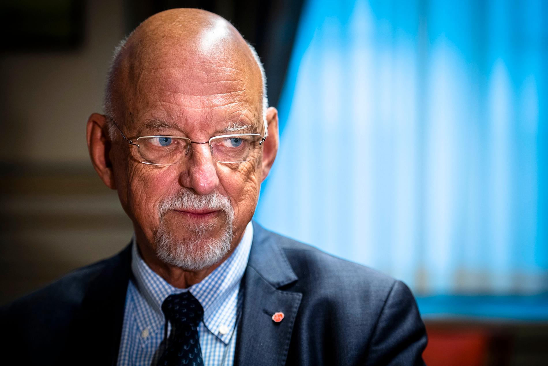 Hans Dahlgren (S), EU-minister. 