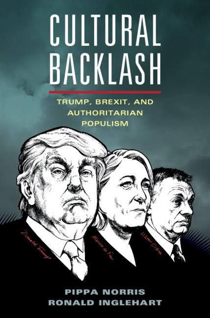 Petter Larsson har läst  ”Cultural backlash: Trump, brexit, and authoritarian populism” av Pippa Norris och Ronald Inglehart
