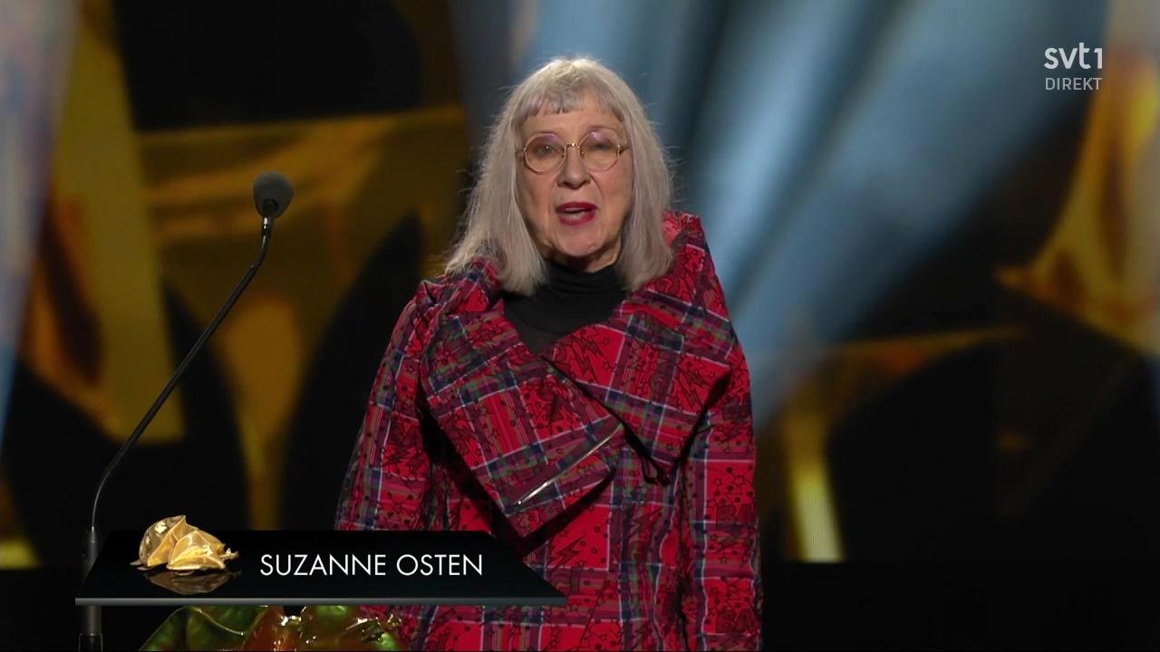 Suzanne Osten fick årets hedersguldbagge.