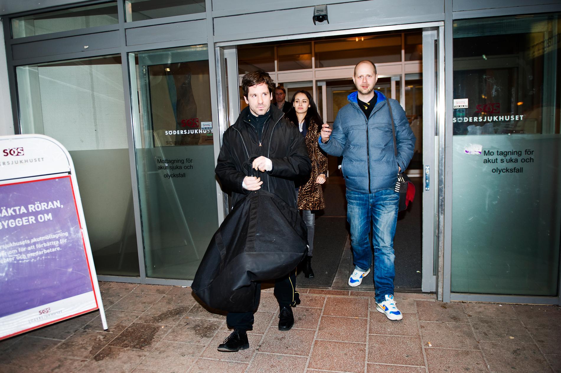 Rastislav lämnar SÖS på Södermalm i Stockholm.