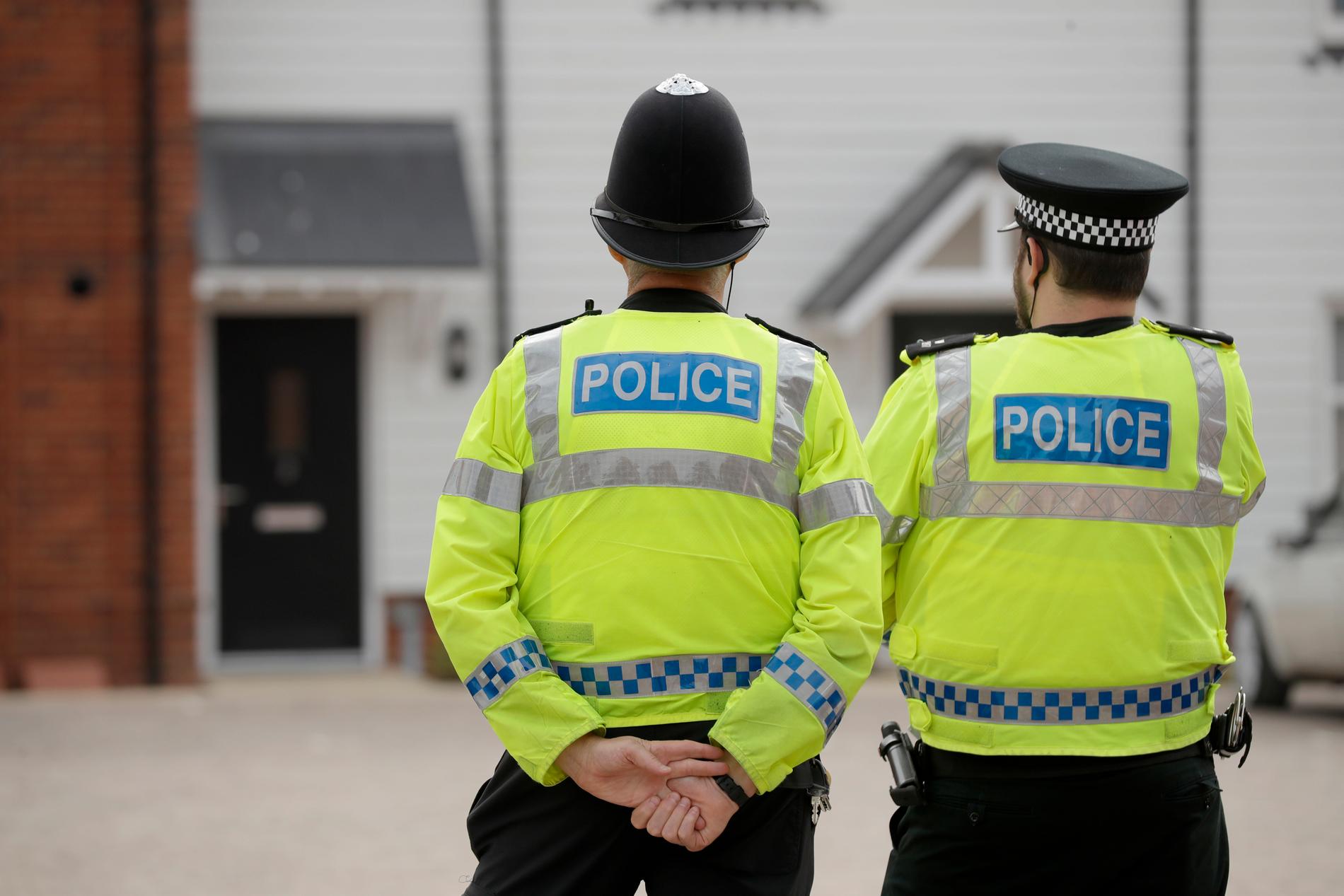 Brittisk polis ska höra en kvinna som var inblandad i en trafikolycka i Storbritannien. Arkivbild.