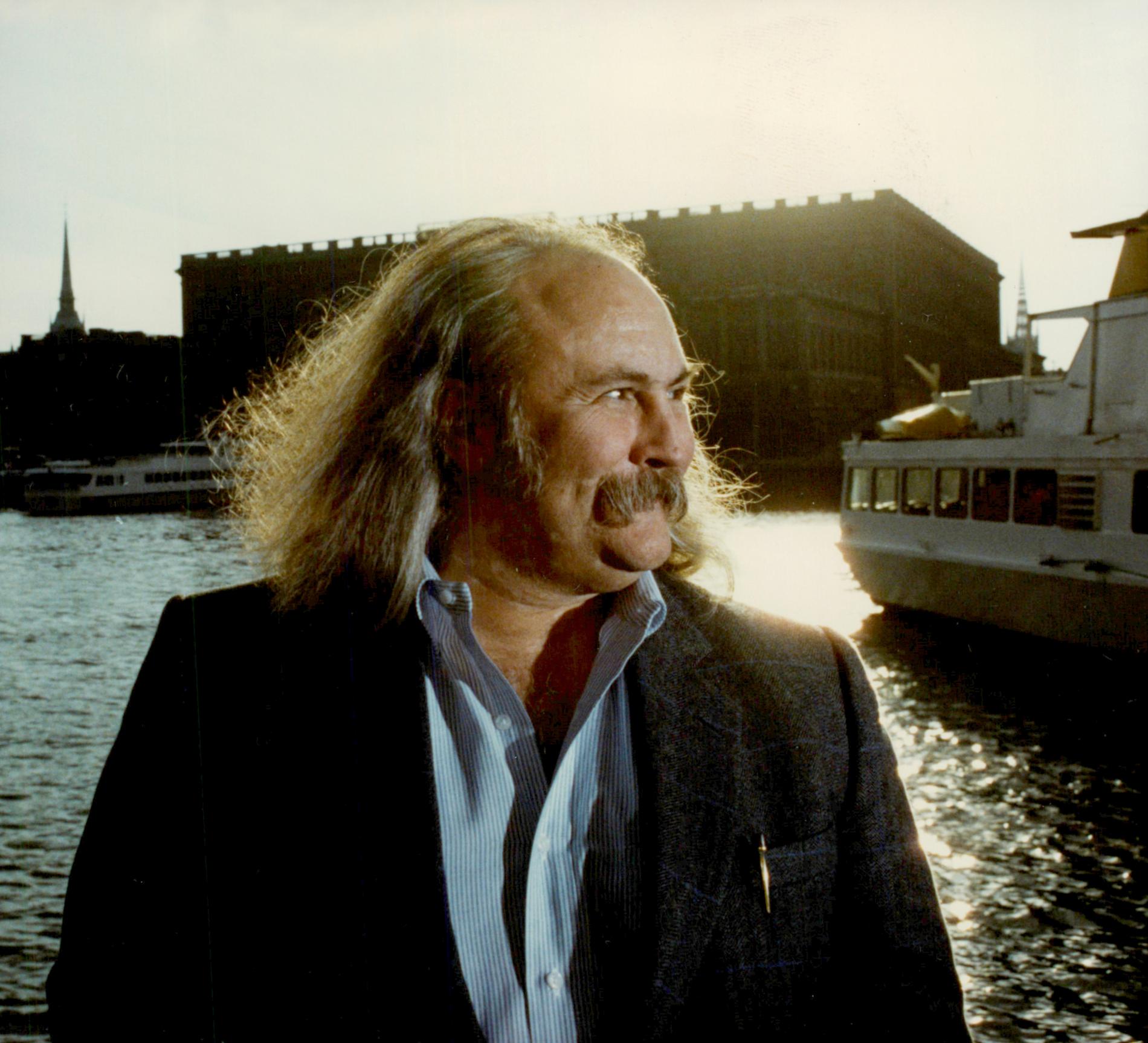 David Crosby i Stockholm 1989. 