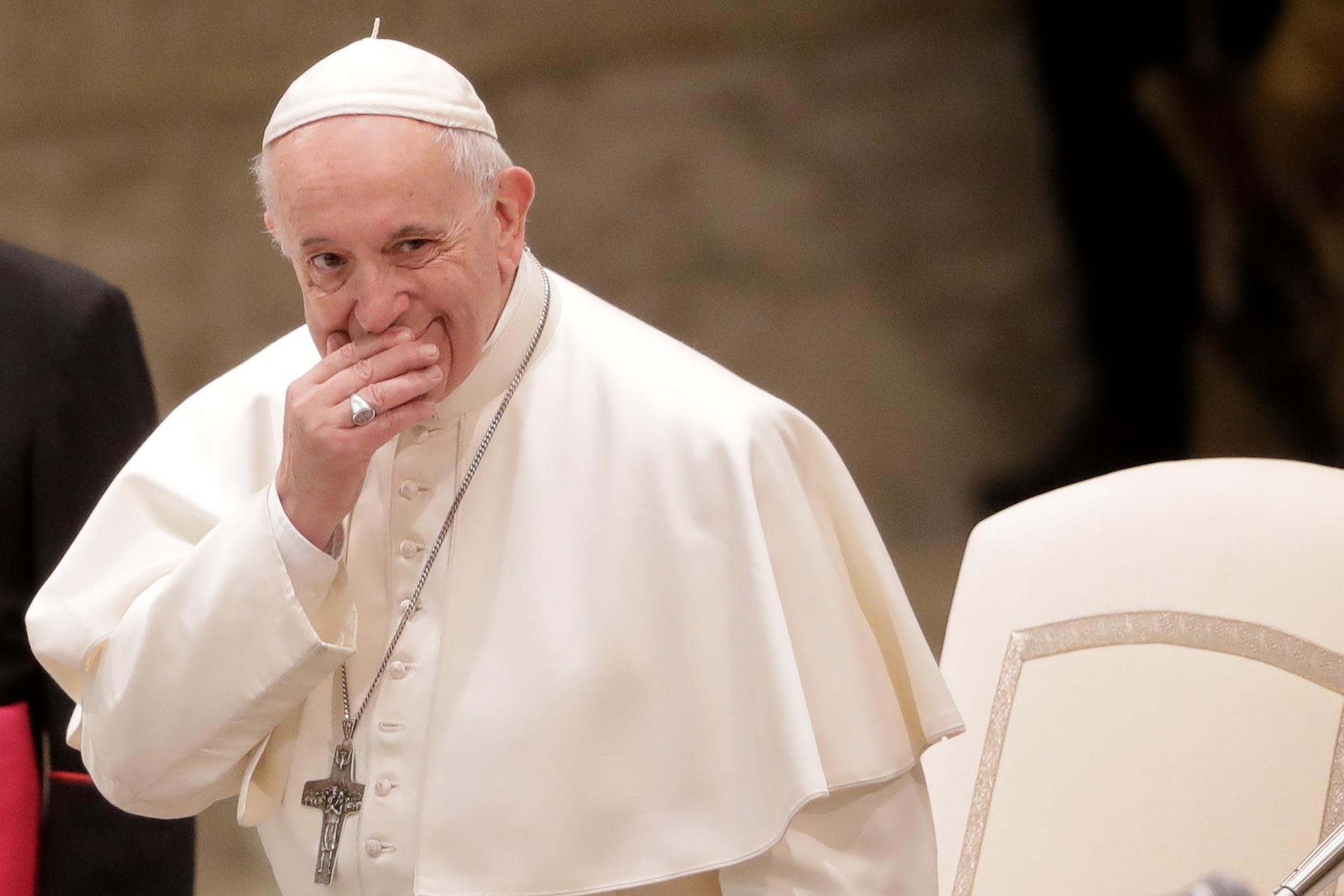 Påve Franciskus har kallat till stormöte om sexuella övergrepp i kyrkan. Arkivbild.