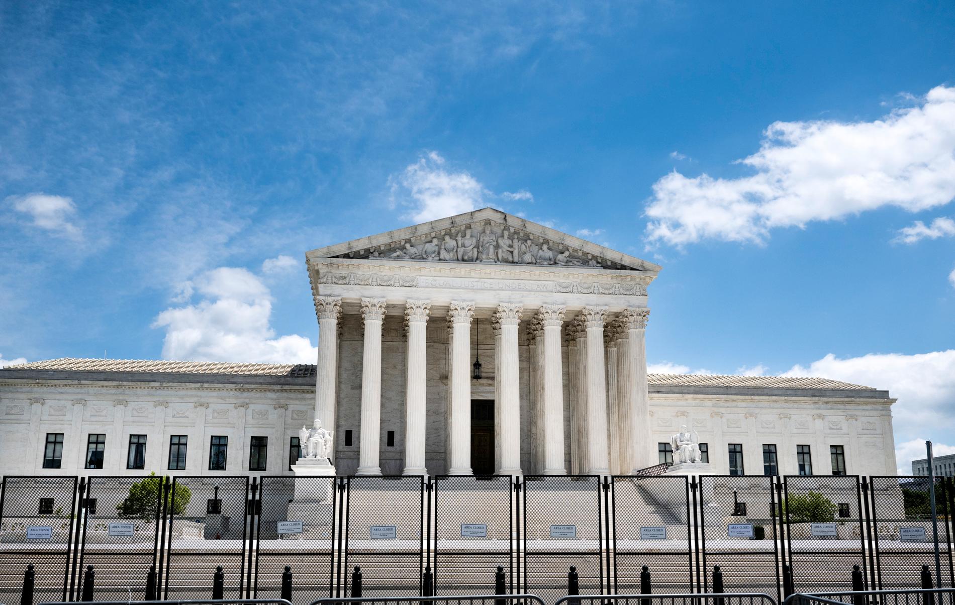 USA:s högsta domstol ligger i Washington.