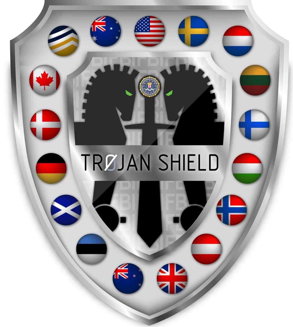 Den internationella insatsen har gått under namnet Trojan Shield.