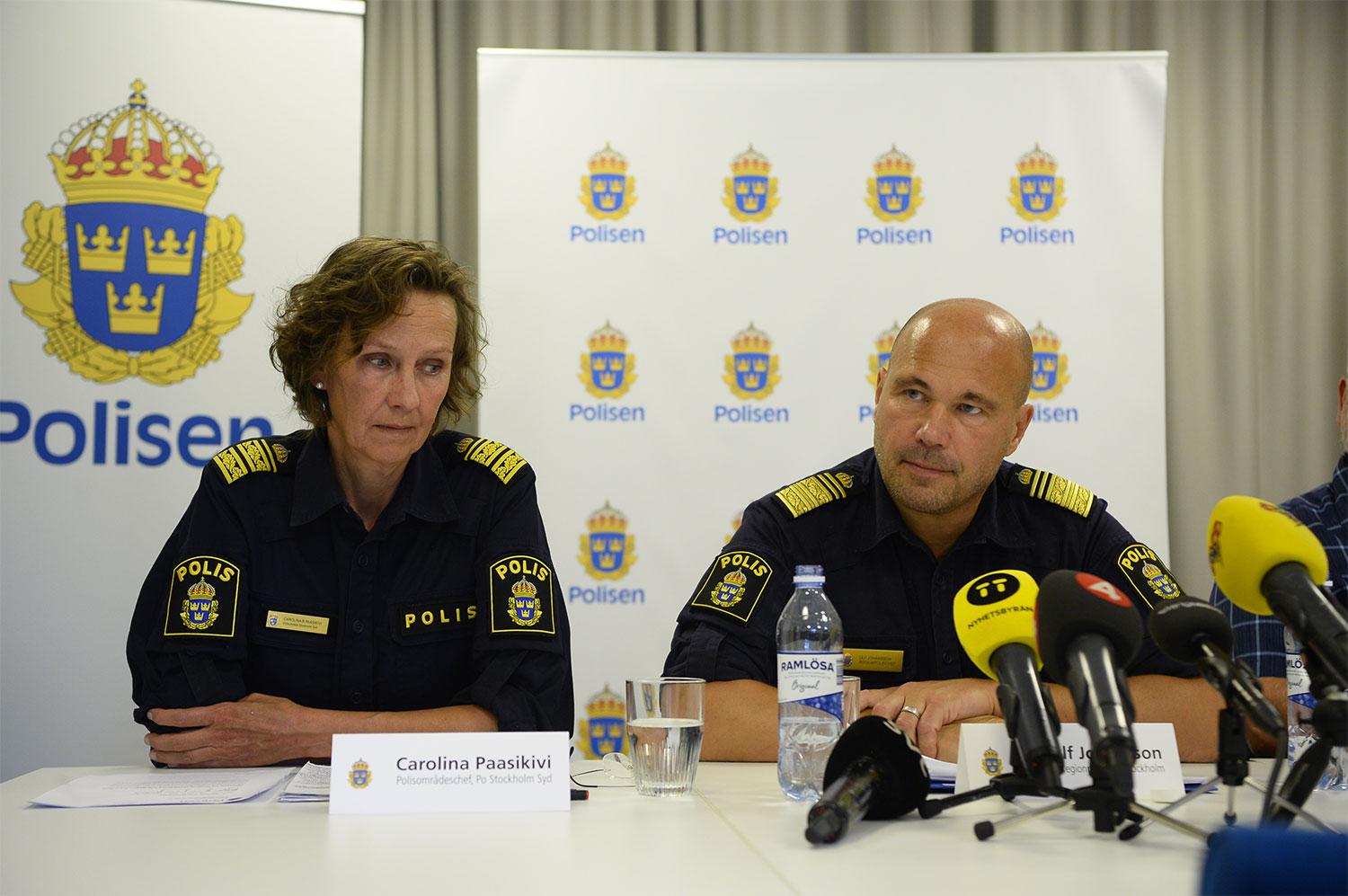 ”Konfliktläget i de kriminella kretsarna är mycket allvarligt just nu”, säger Ulf Johansson, regionpolischef i Stockholm.