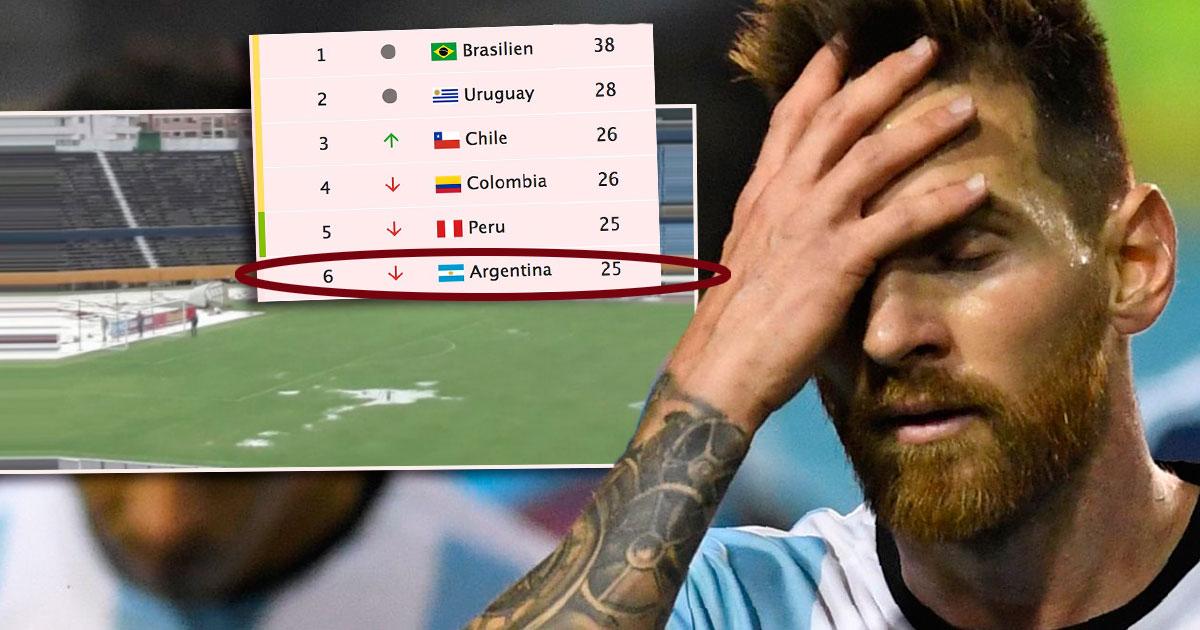 Messis Argentina är just nu sexa i kvalgruppen och inte ens på en playoff-plats till VM 2018.