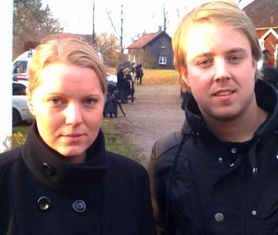 Aftonbladets Carina Bergfeldt och Andreas Bardell var på plats.