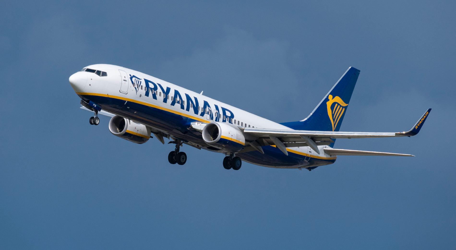 Boeing 737–800 tillhörande Ryanair. 
