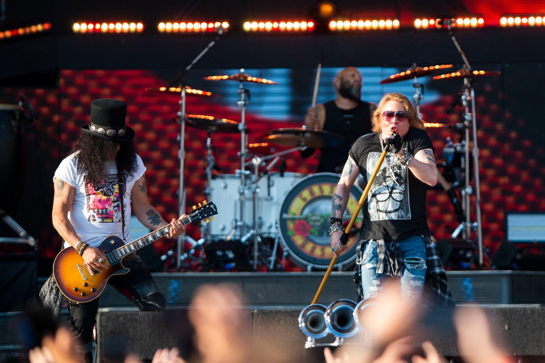 Guns N' Roses är klara för Sweden Rock 2022. Arkivbild.