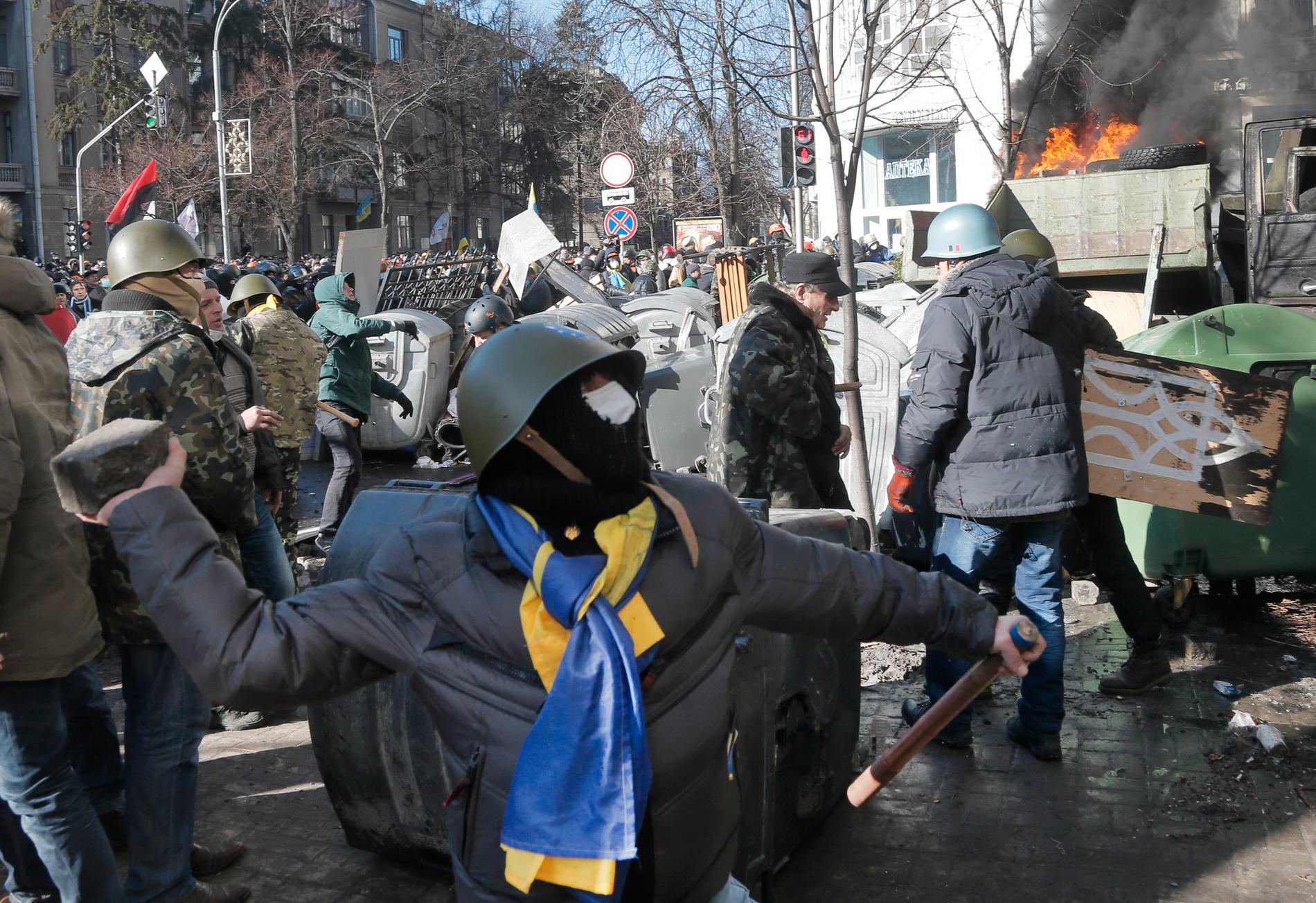 Den våldsamma utvecklingen i Ukraina är också ett haveri för EU, menar professor Stefan Hedlund.