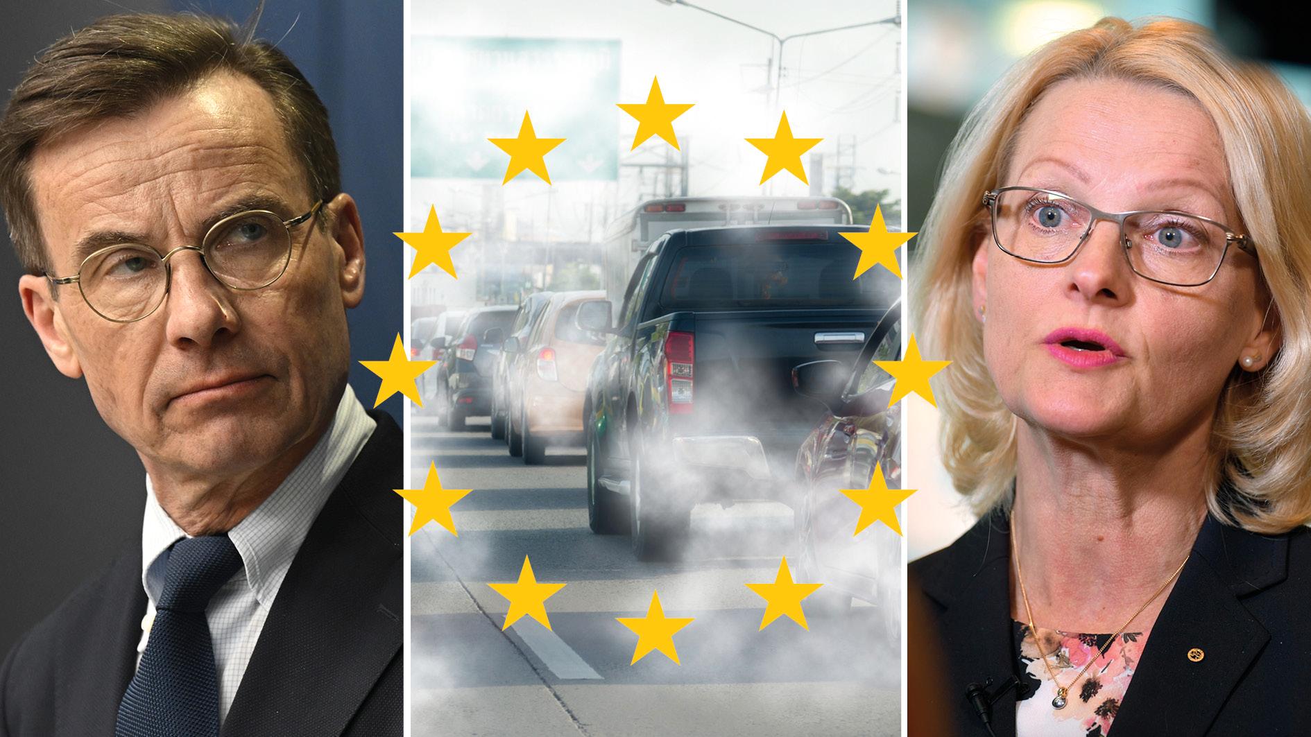 EU:s klimatpaket är i gungning efter att Tyskland blockerat ett stopp av fossildrivna bilar. Jag kräver att den svenska regeringen tar sitt ansvar för att få Tyskland med på banan igen. Eller är det SD som håller i taktpinnen? skriver Heléne Fritzon.
