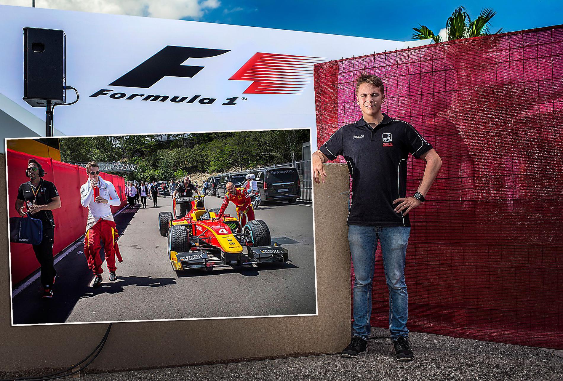 Gustav Malja kör sin andra säsong i serien under F1. ”Jag vet att om jag gör det bra här så finns det en chans för mig att nå ända fram. Det finns ingen annan väg”, säger svensken.