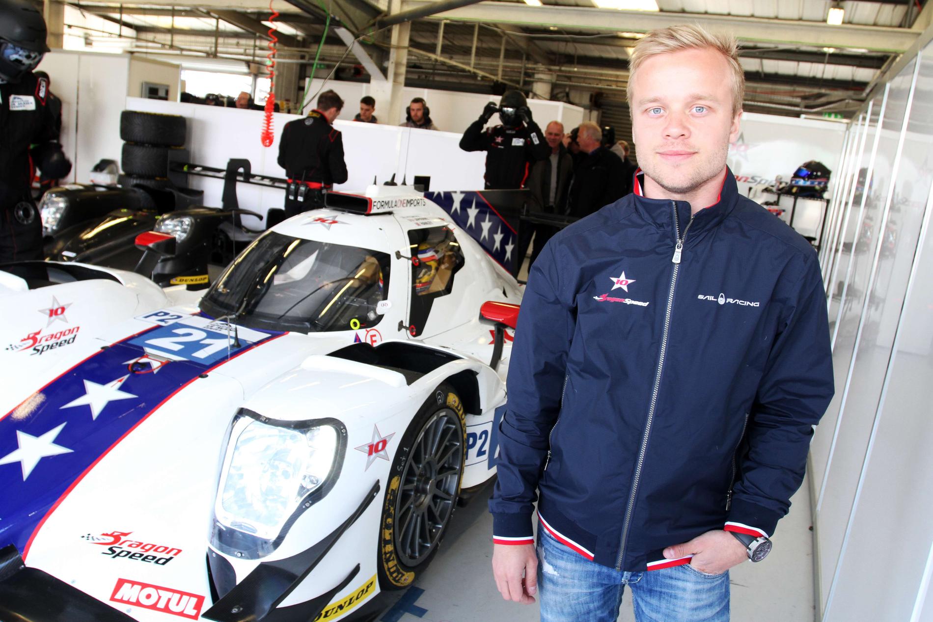Felix Rosenqvist kör till vardags Super Formula i Japan och elbilsmästerskapet Formula E. I helgen startar han i Le Mans.