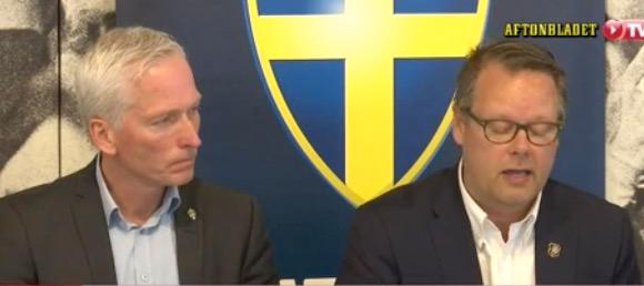 Håkan Sjöstrand, Fotbollförbundet och Mikael Ahlerup, AIK.