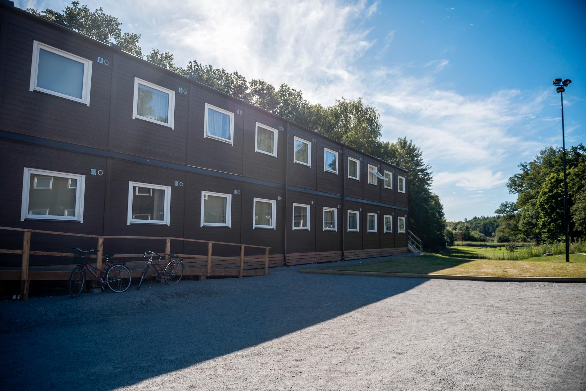 Stockholm har försökt lösa bostadsfrågan för nyanlända med bland annat modulhus. Arkivbild.