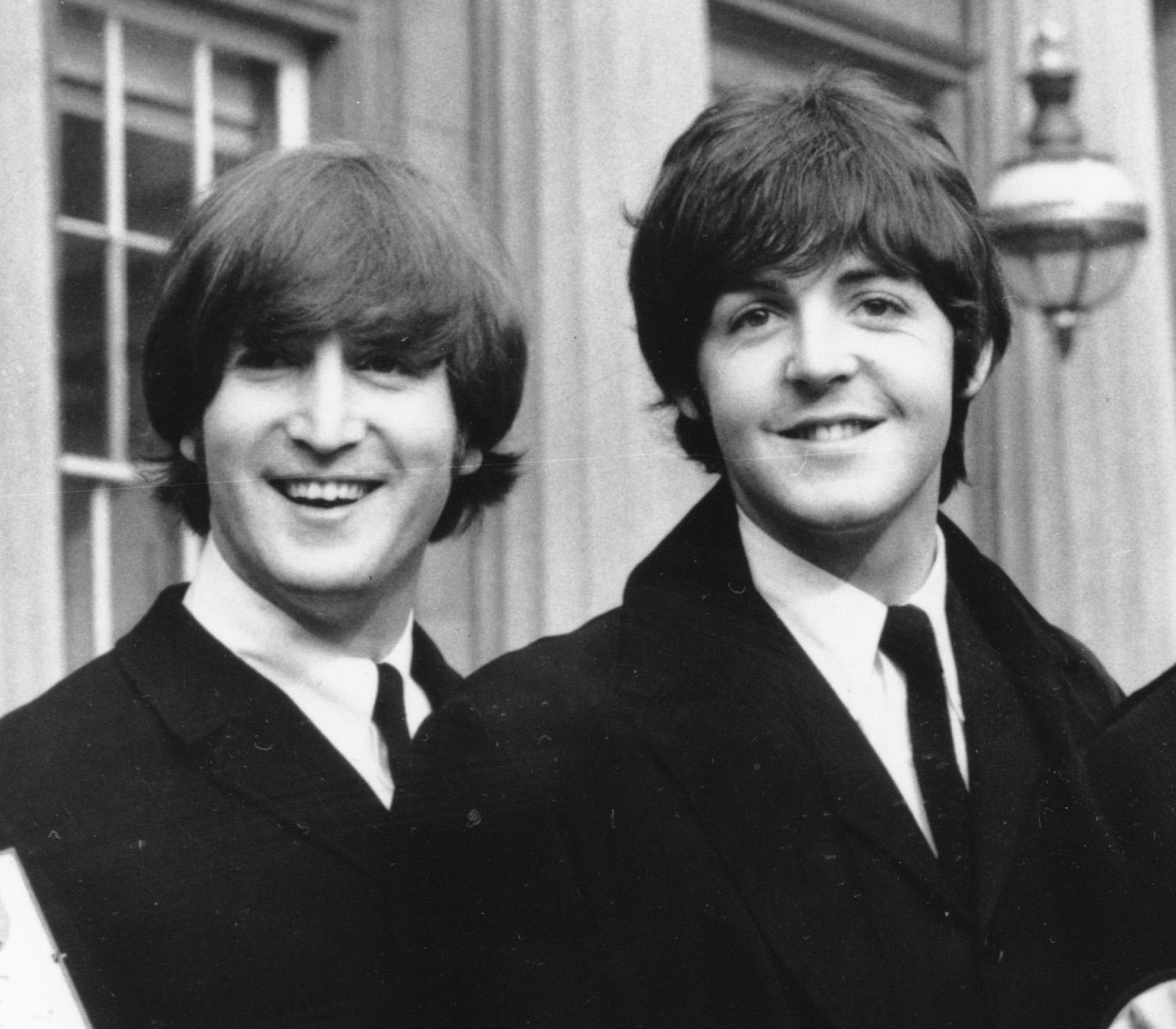 John Lennon och Paul McCartney.