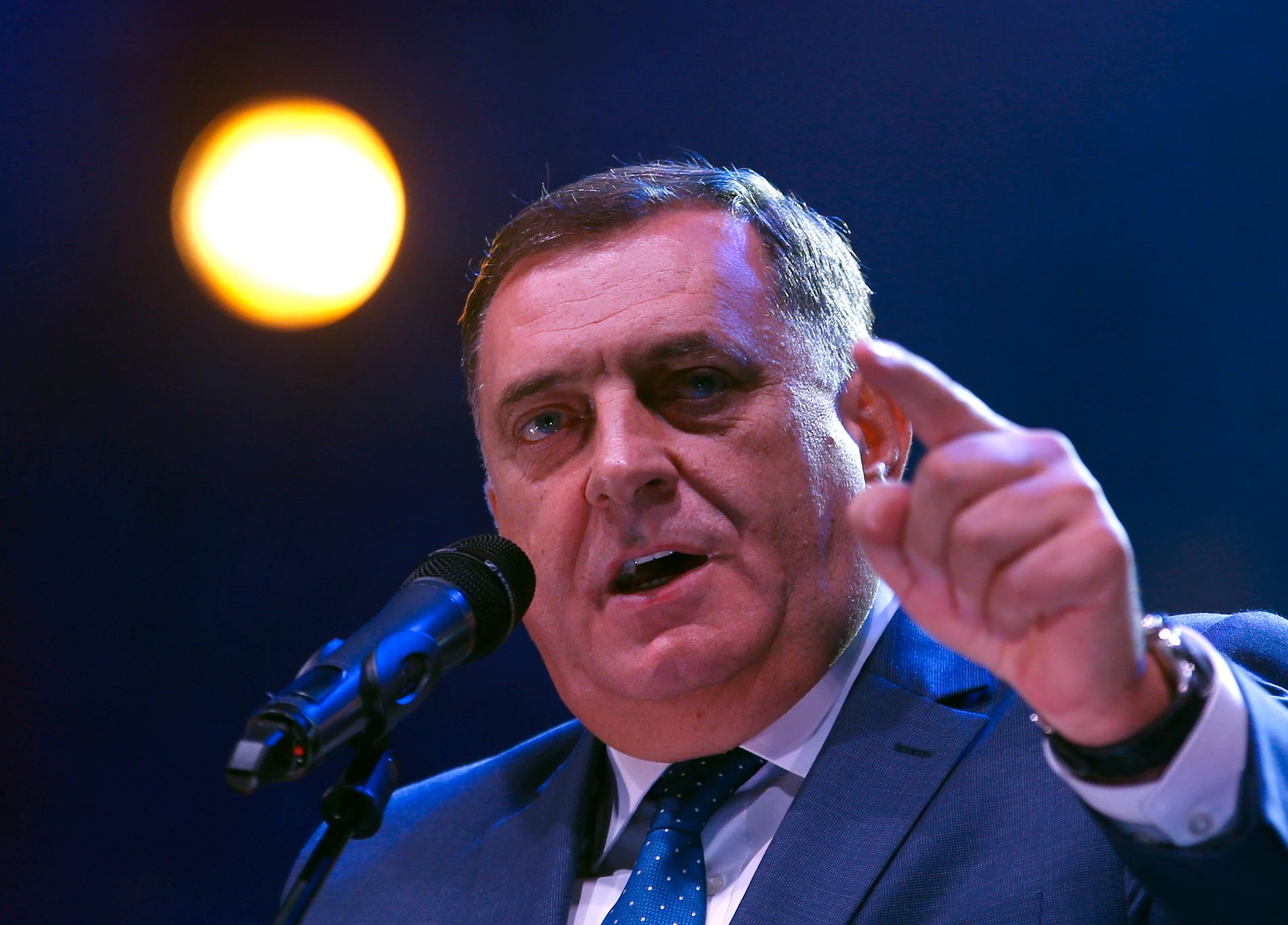 Partierna har 30 dagar på sig att utse ministrar, enligt Milorad Dodik som är den serbiske representanten i presidentrådet. Arkivbild.