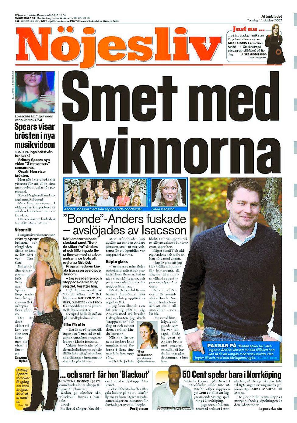 Aftonbladet 11/10.