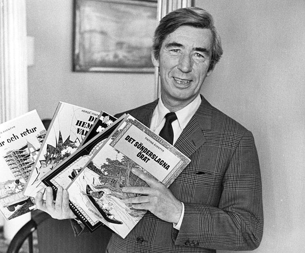 George Remi, alias Hergé, 1971.